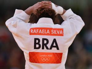 Londres 2012 - Rafaela Silva admite erro em desclassificação no judô