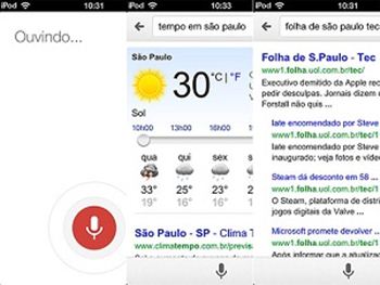 Pesquisa Google para iPhone pode realizar buscas em português