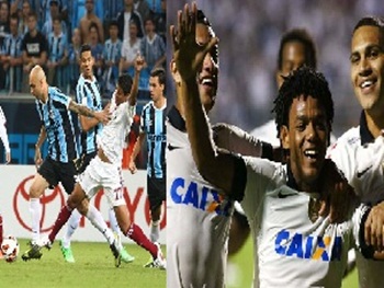 Corinthians vence o San Jose no Pacaembu e Grêmio e Fluminense ficam no empate na Arena do Grêmio