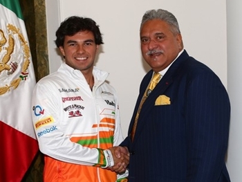 Force India anuncia na Fórmula 1 a contratação do piloto Sérgio Pérez
