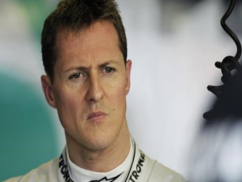 Schumacher está em processo de sair do coma