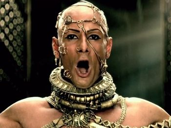 Rodrigo Santoro volta as telas como Xerxes em 300 - A Ascensão do Império