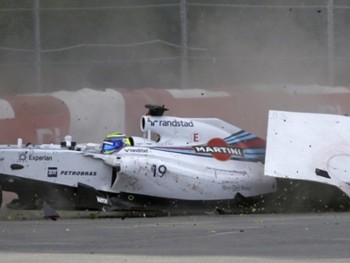 Fórmula 1: Felipe Massa reclama de Sérgio Pérez após batida no GP do Canadá