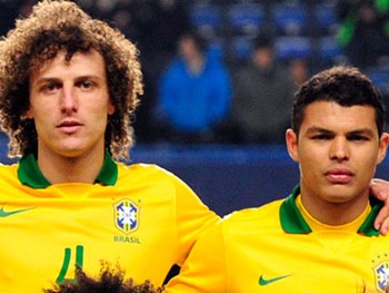 Thiago Silva e David Luiz ganham destaque em seleção da Copa